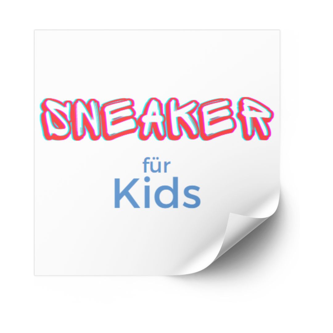 Post ist mit der Beschriftung "sneaker für kids"