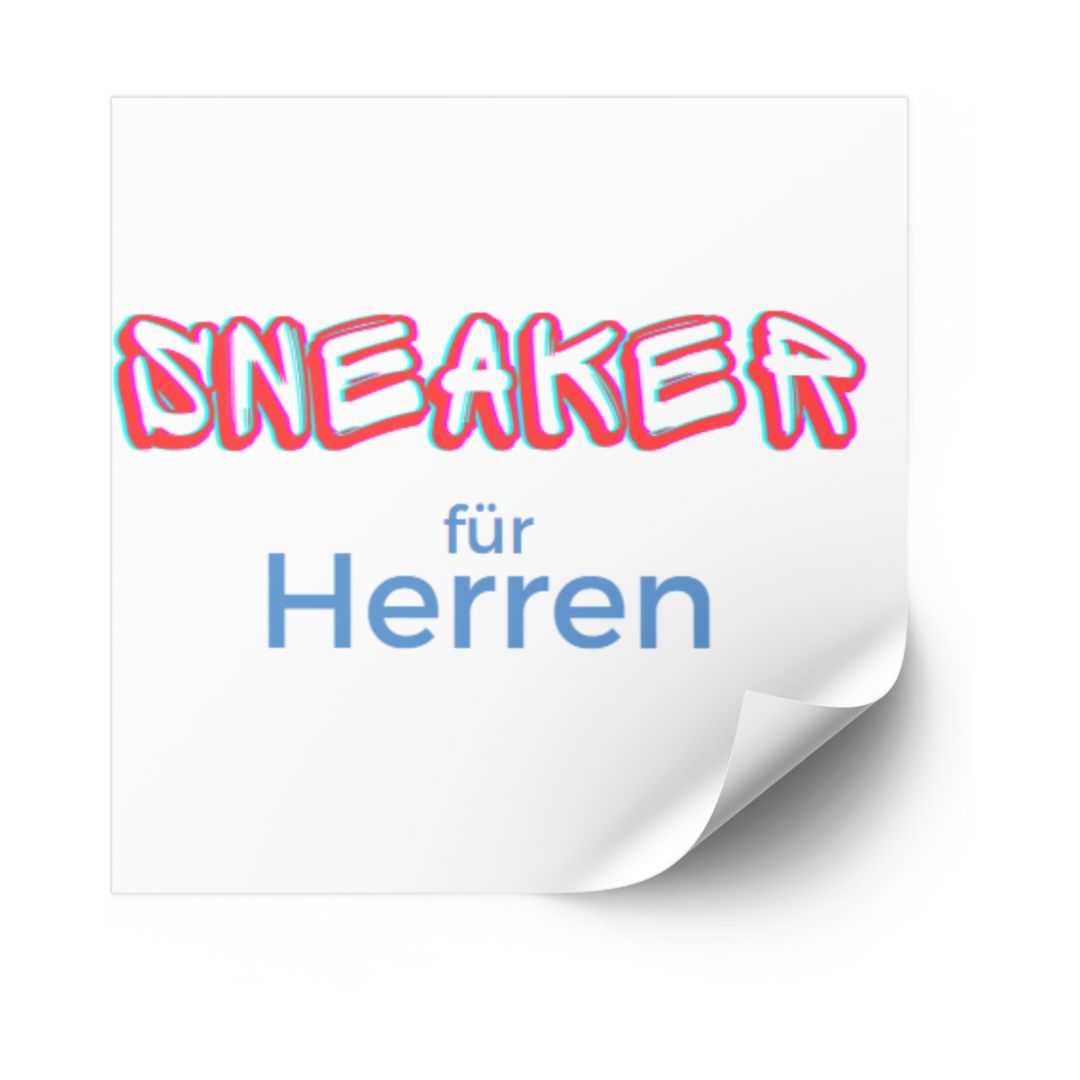 Post ist mit der Beschriftung "sneaker für herren"