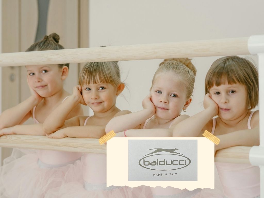 Balletmädels mit Balducci Logo