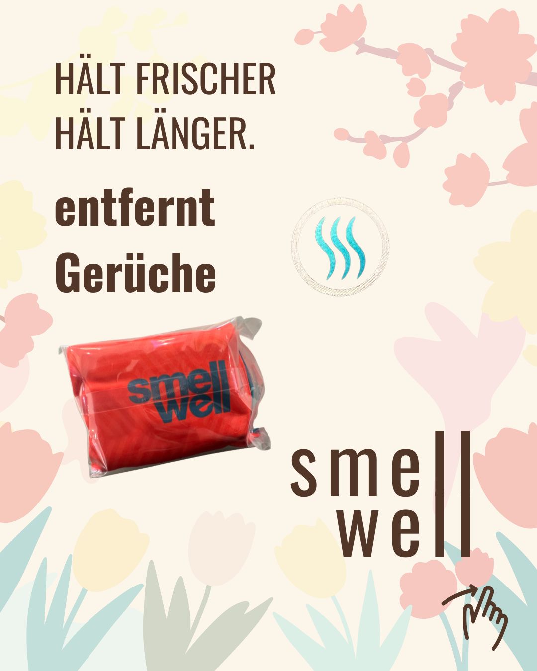 SmellWell Schuhkissen – bindet Feuchtigkeit, verhindert Gerüche