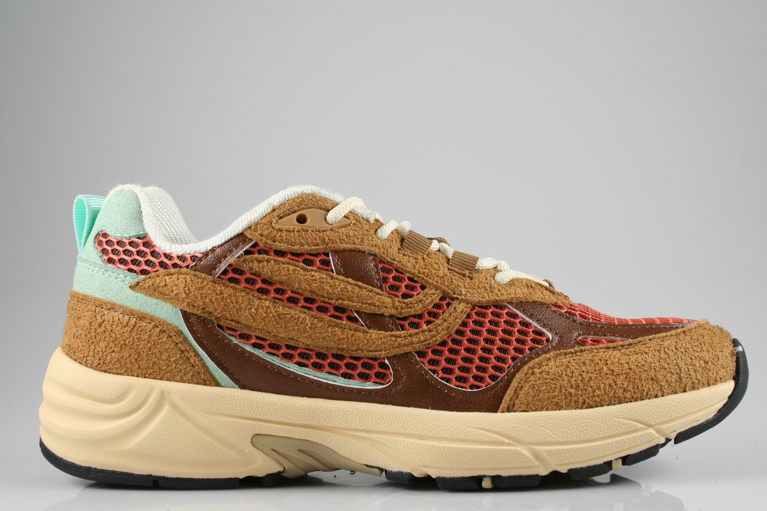Genesis Footwear - G-Eco 99 Multi Mesh Brown/Mint