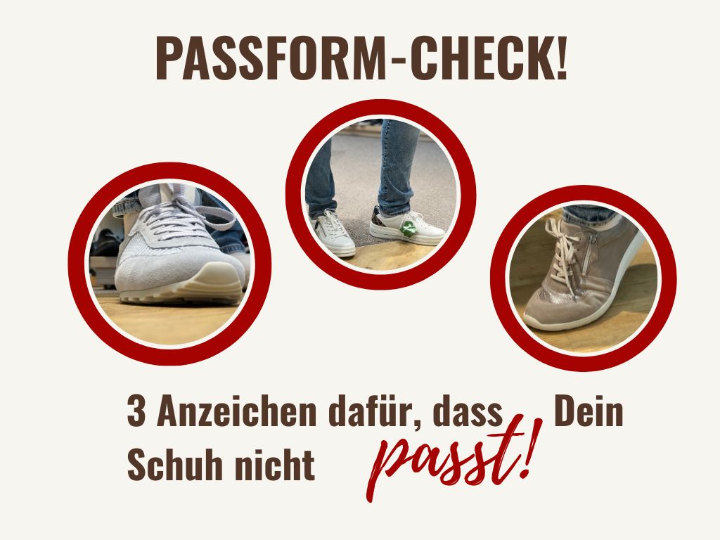 passform-check-3 Bilder mit Hinweisen, dass ein schuh nicht passt