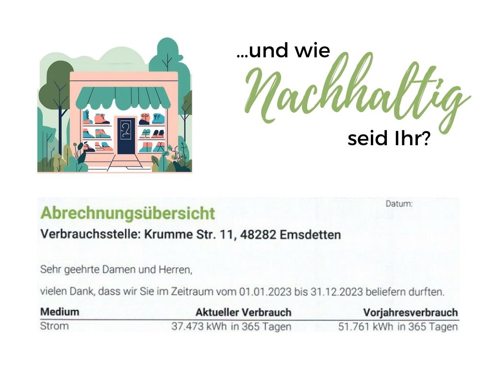 Auszug Stadtwerke Rechnung