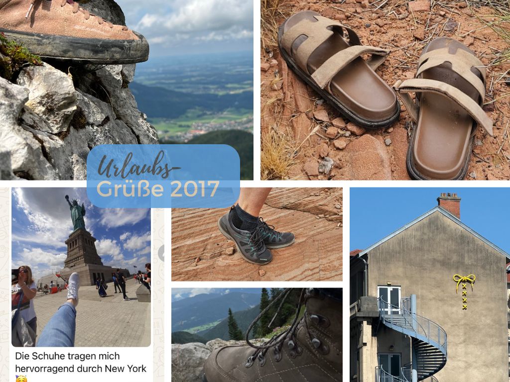 Collage aus Urlaubsbildern