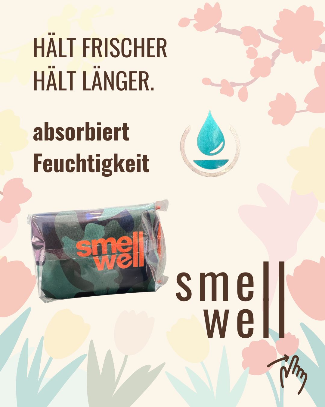 SmellWell Schuhkissen – bindet Feuchtigkeit, verhindert Gerüche