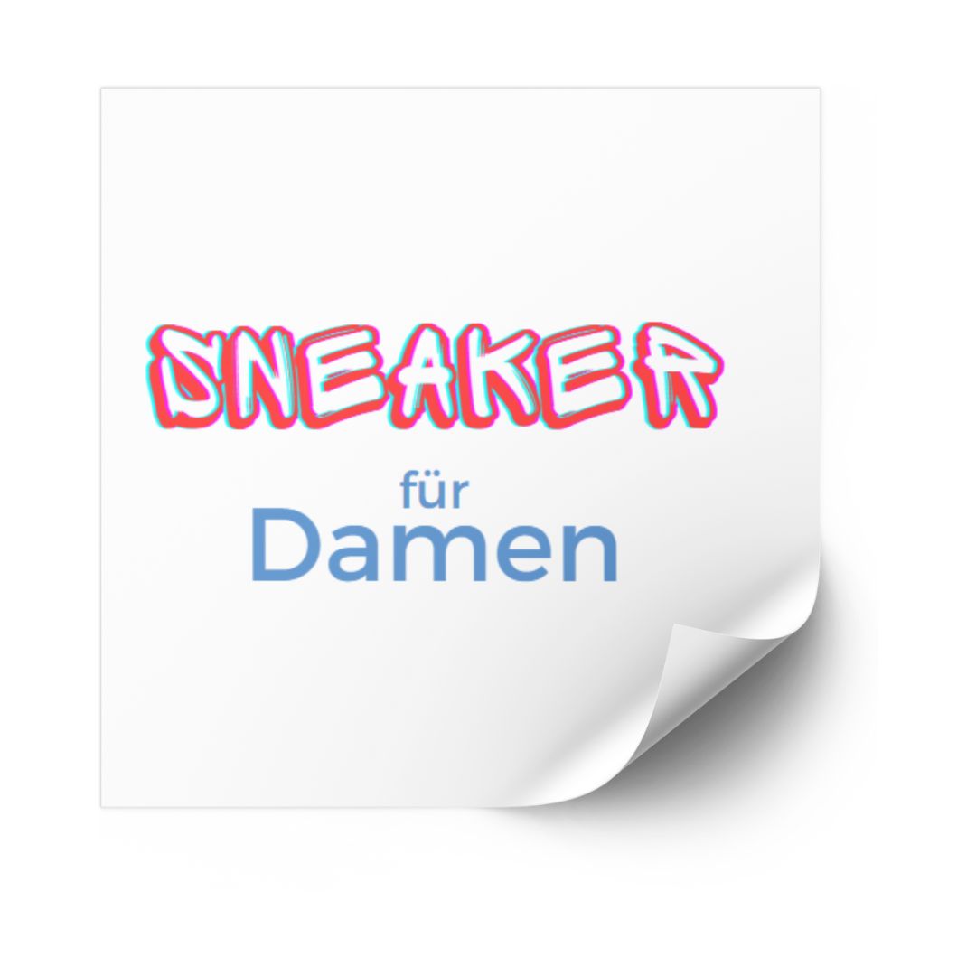 Post ist mit der Beschriftung "sneaker für damen"