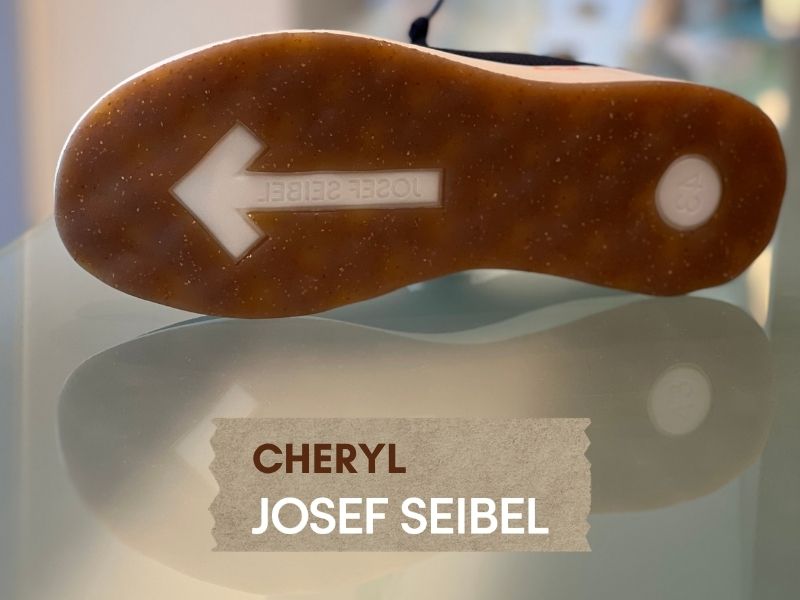 schuhsole mit pfeil seibel