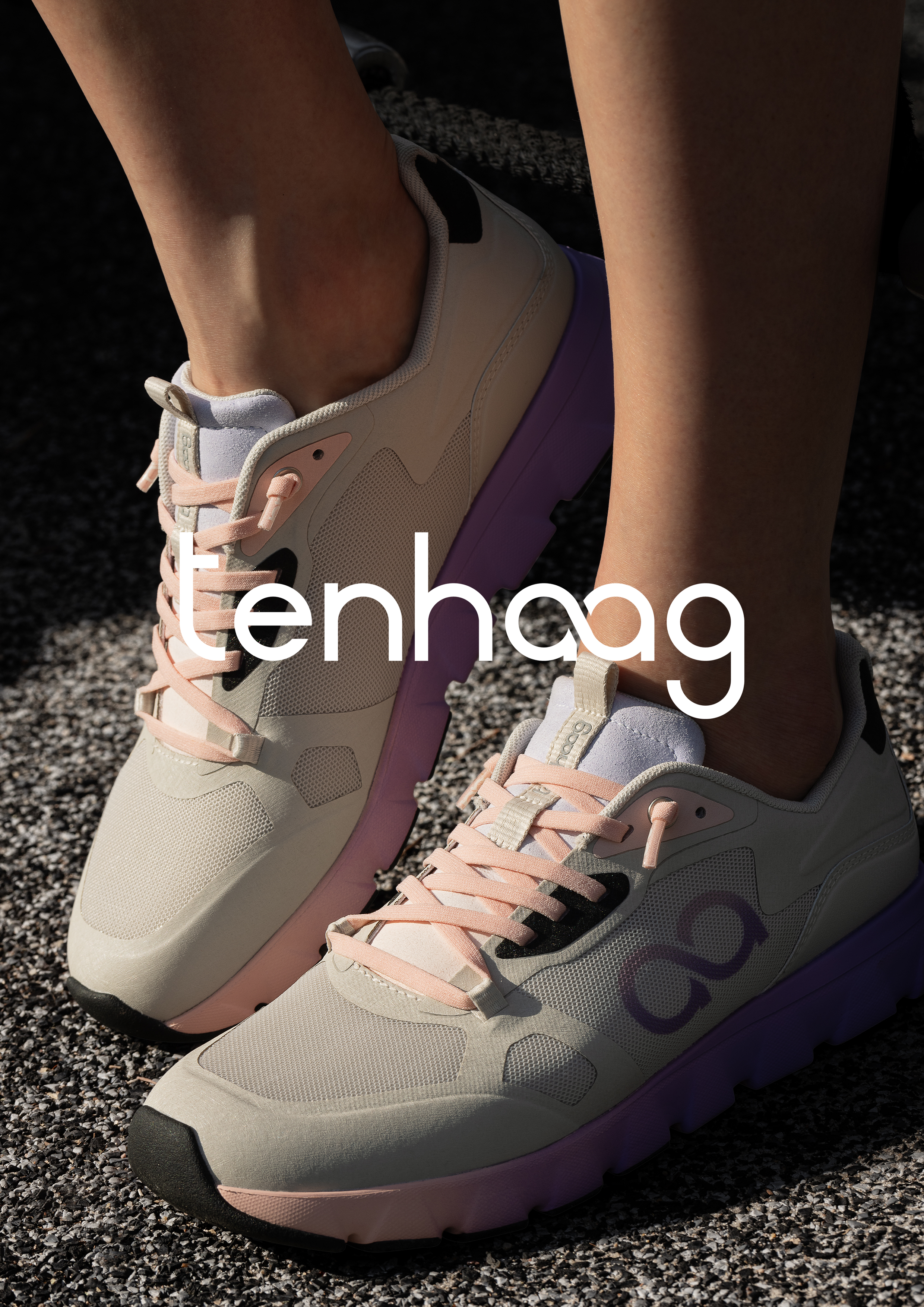 detailansicht sneaker für frauen von tenhaag