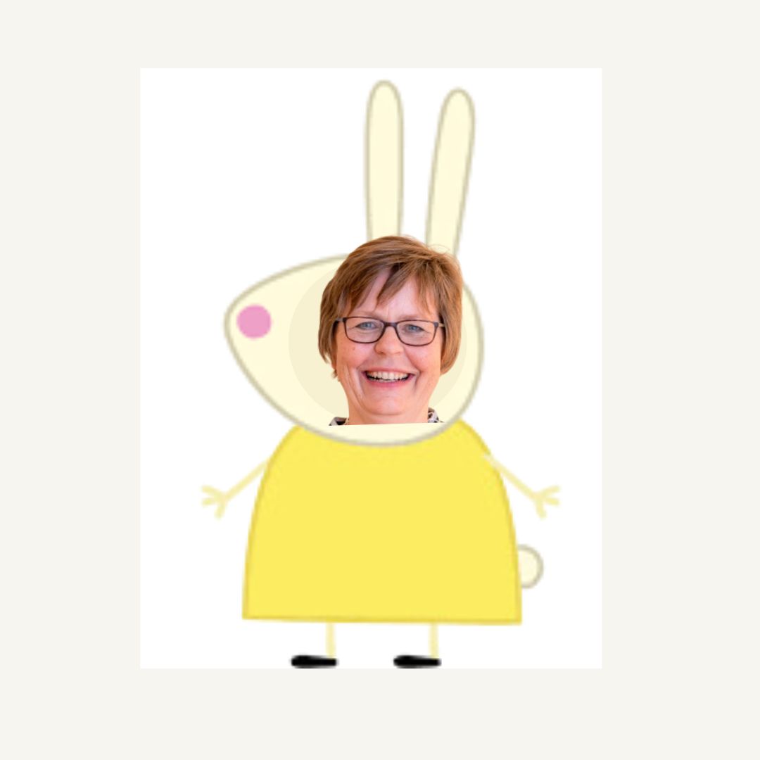 Fotomontage Frau Mümmel mit Marlies Gesicht