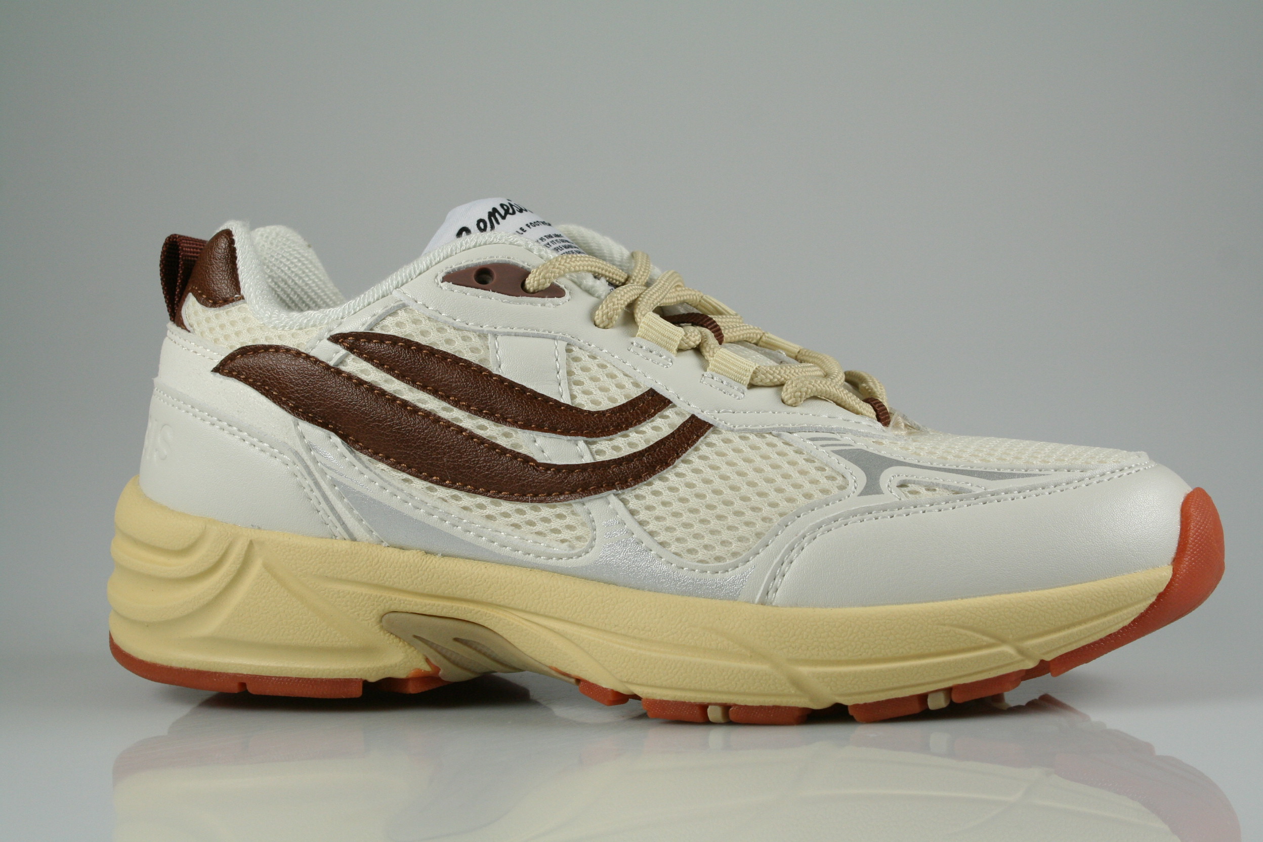 Genesis Footwear - G-Ecco '99 White/Brown