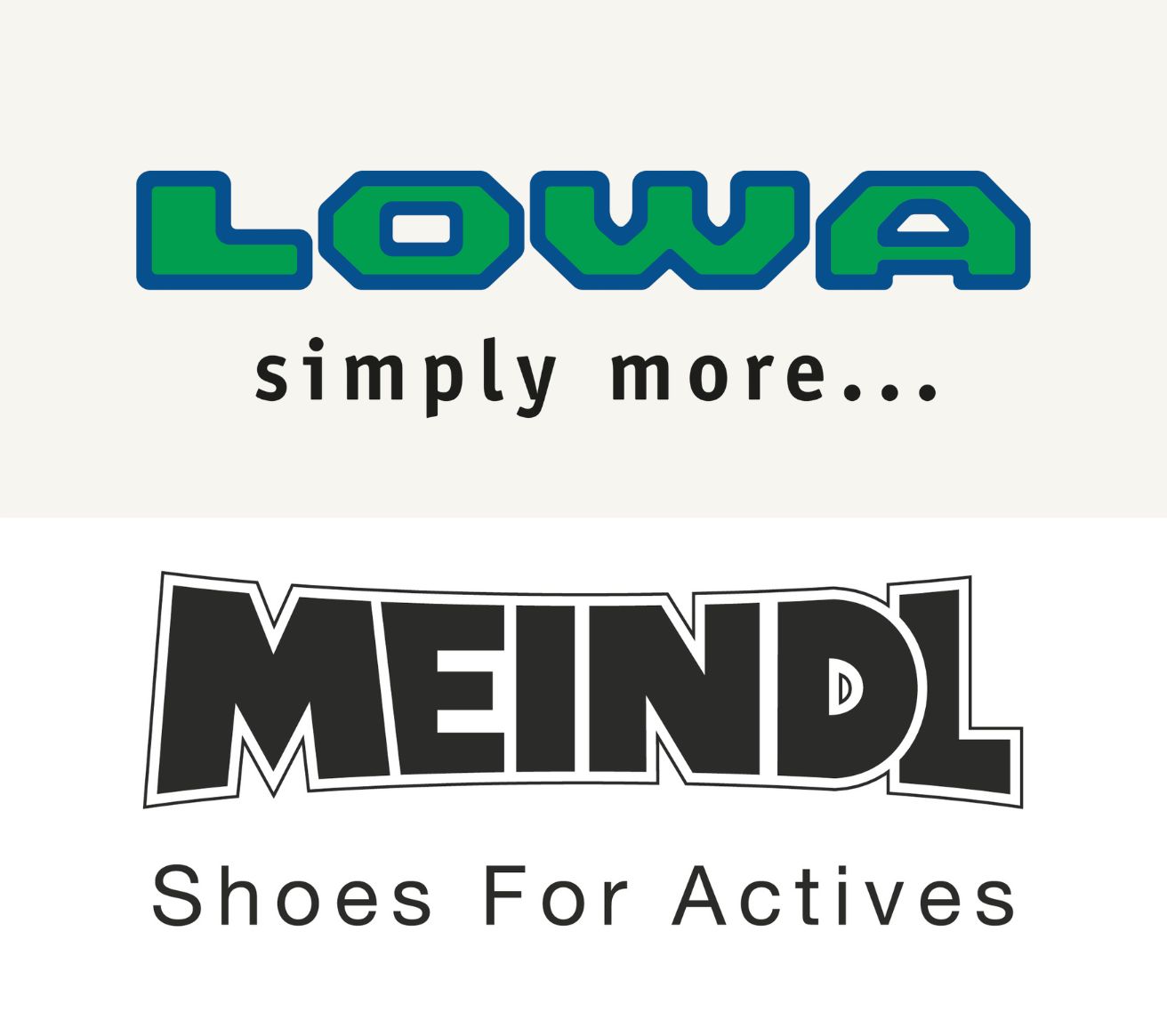Kombilogo Lowa und Meindl